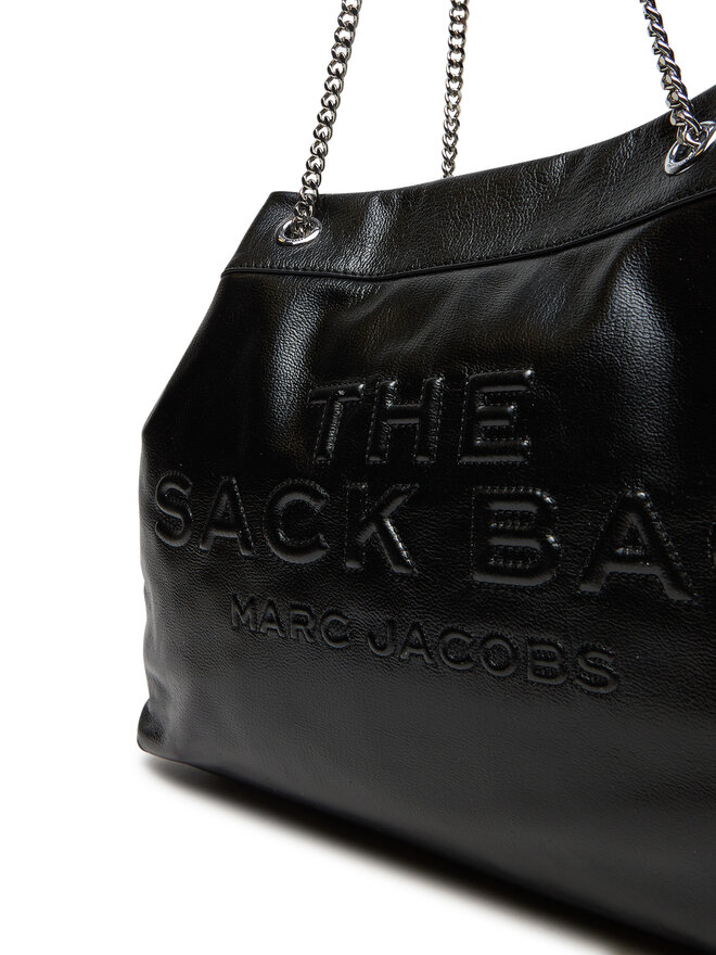 Marc Jacobs Handtasche Marc Jacobs The Large Chain Sack Bag 2S5HSH025H02 Schwarz