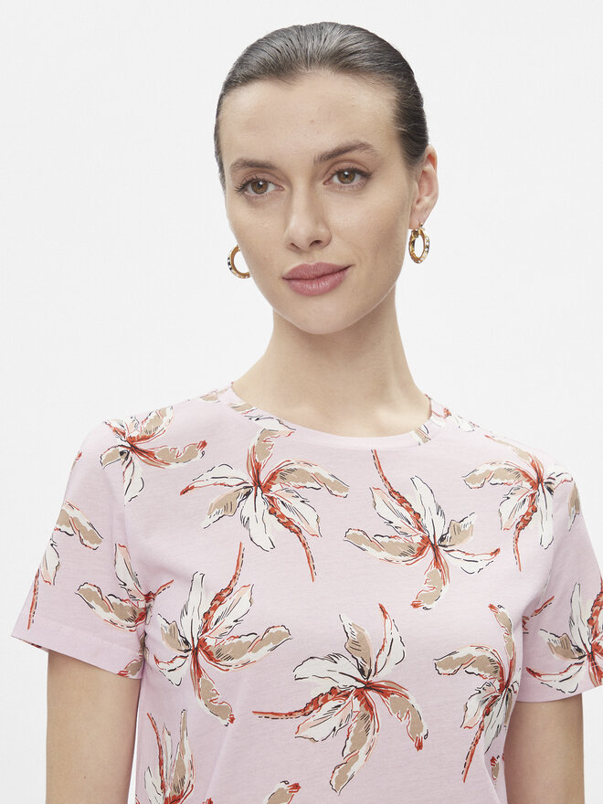 Marella Marella Camiseta Corone 2413971021200 Rosa Regular Fit