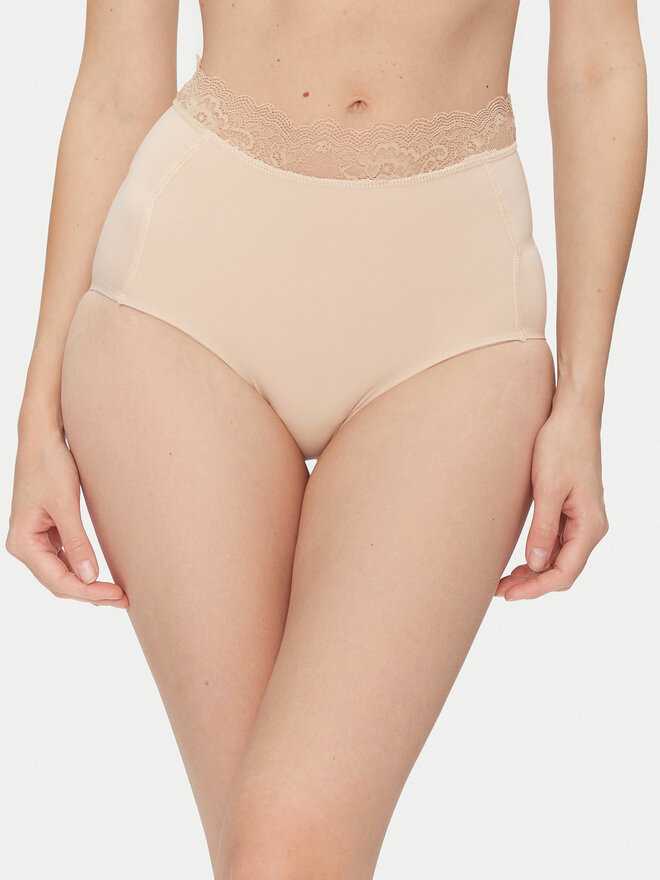 YSABEL MORA YSABEL MORA Klassischer Damenslip mit hoher Taille 19061 Beige