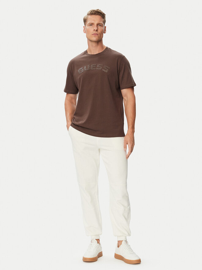 Guess Guess T-Shirt Z6BI04 K6534 Braun Regular Fit