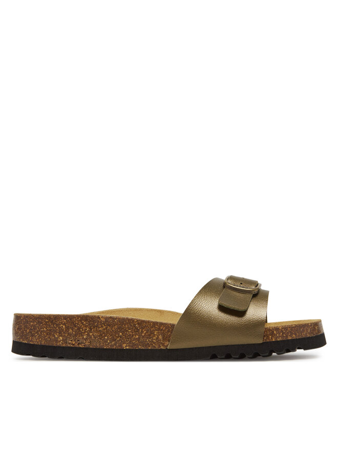 Scholl Pantoletten Scholl Estelle F32157 Khakifarben