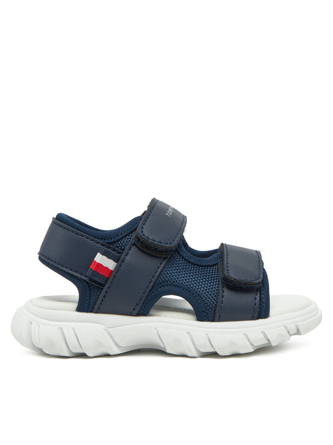 Tommy Hilfiger Sandalen Tommy Hilfiger Velcro Sandal T1B2-33898-1591 M Dunkelblau
