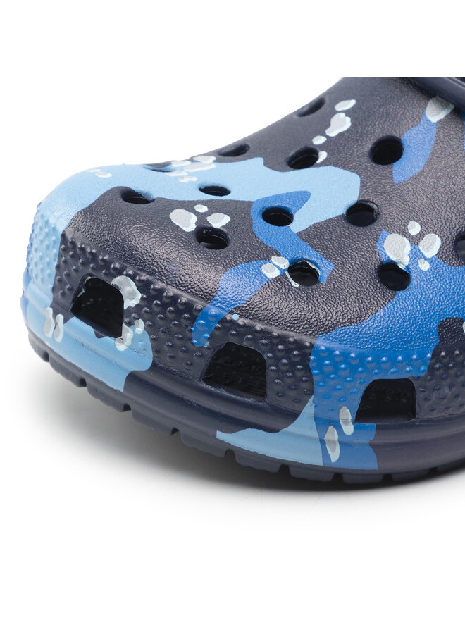 Crocs Шльопанці Crocs Classic Camo Clog K 207594 Голубий