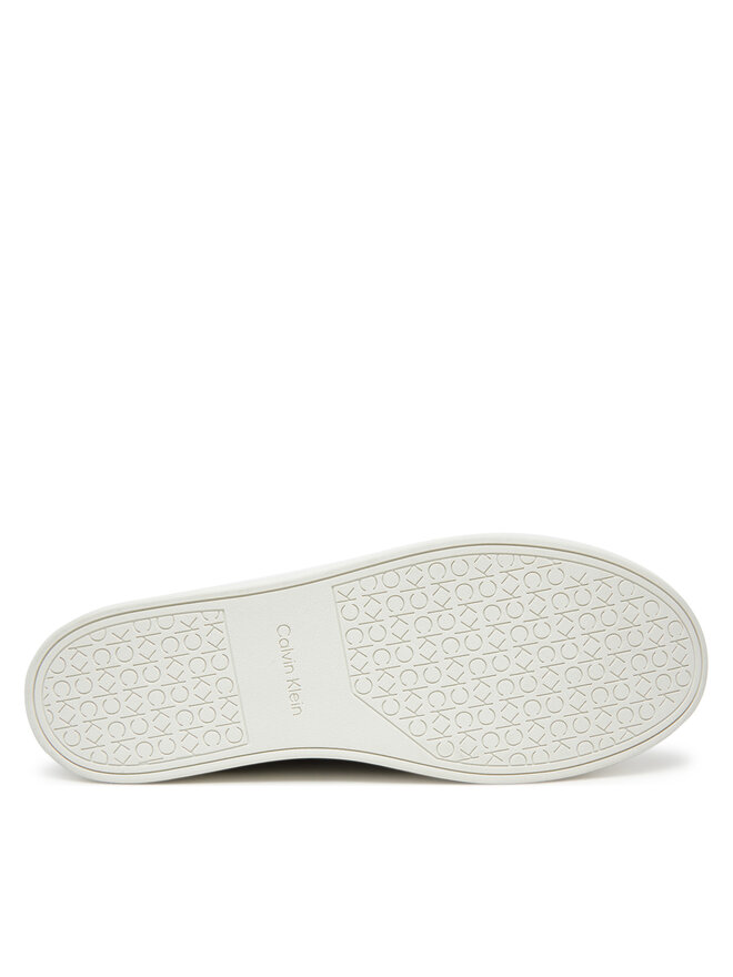 Calvin Klein Halbschuhe Calvin Klein Hybrid Apron Laceup Su HM0HM01967 Grau