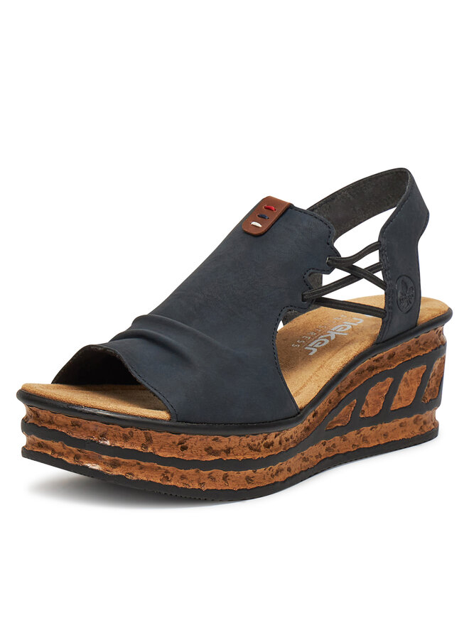 Rieker Sandale Rieker 68175-14 Bleumarin