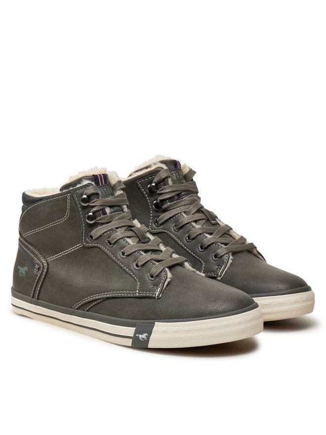 Mustang Schnürschuhe Mustang 4072-602 Grau