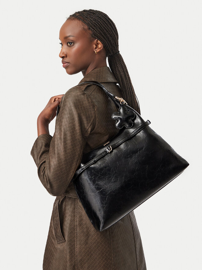 Guess Handtasche Guess Taylor HWTG23 25010 Schwarz