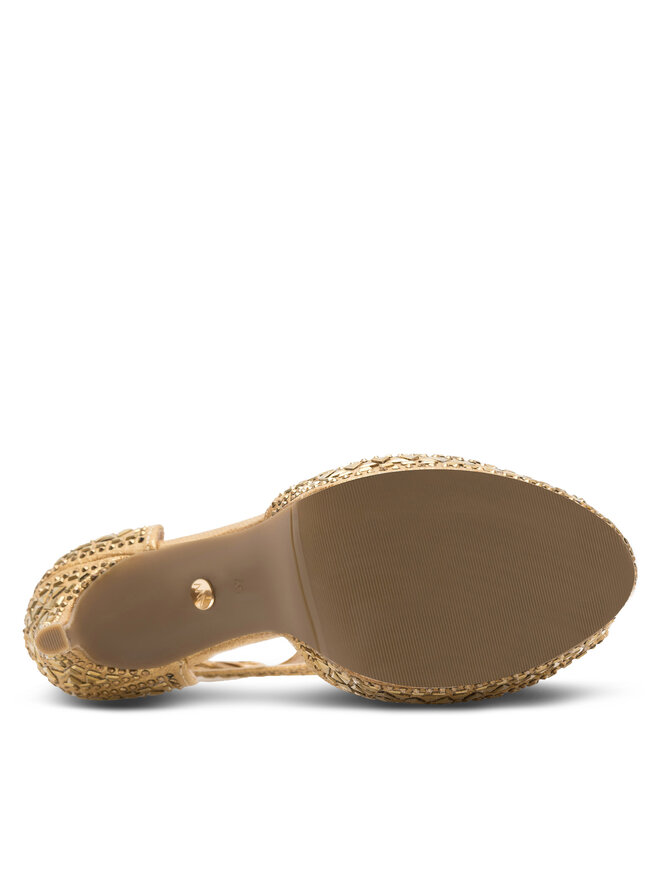 Nine West Σανδάλια Nine West NISA SY015-1NW Χρυσό