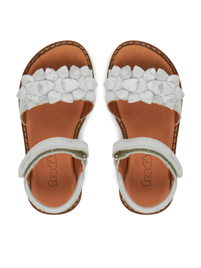 Froddo Sandalen Froddo Lore Flowers G3150251-26 M Silberfarben