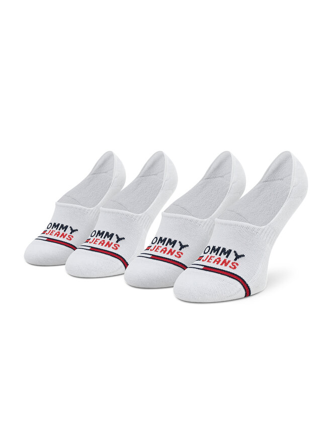 Tommy Jeans Σετ 2 ζευγάρια κάλτσες σοσόνια unisex Tommy Jeans 701218959 Λευκό