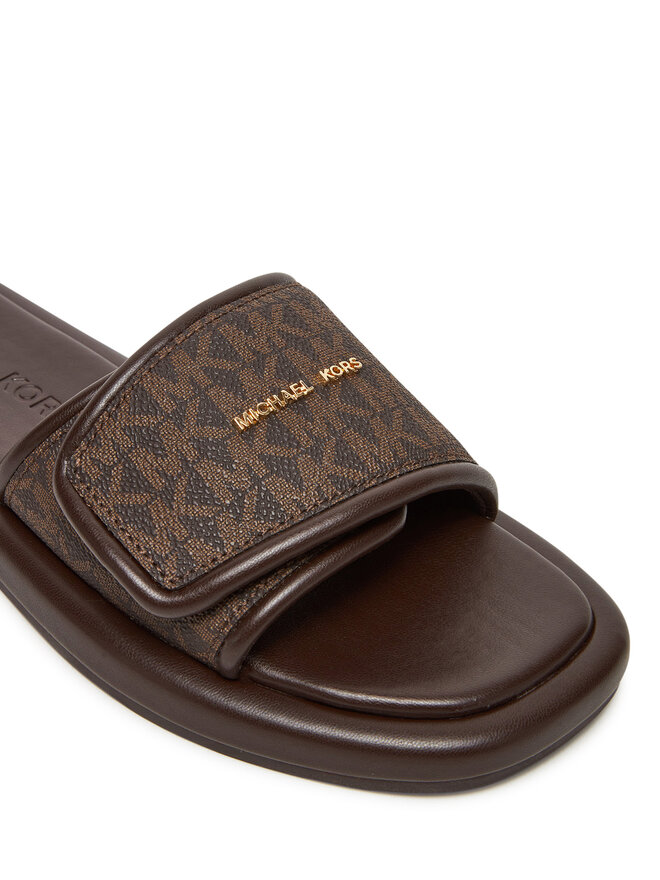 Шльопанці MICHAEL Michael Kors Suki 40S5SKFA1B Коричневий
