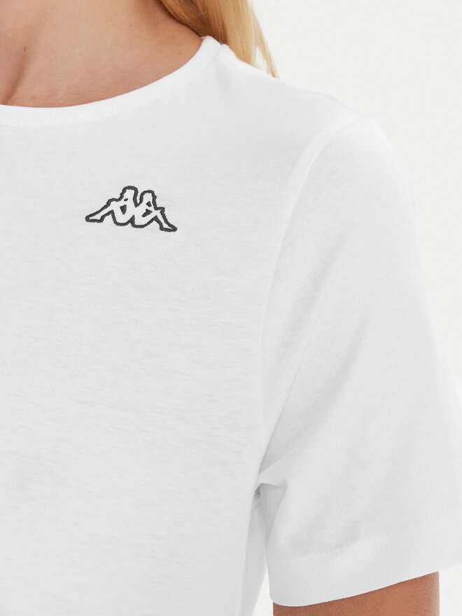 Kappa Kappa T-Shirt-Set Logo Alyce 322564W Weiß Regular Fit