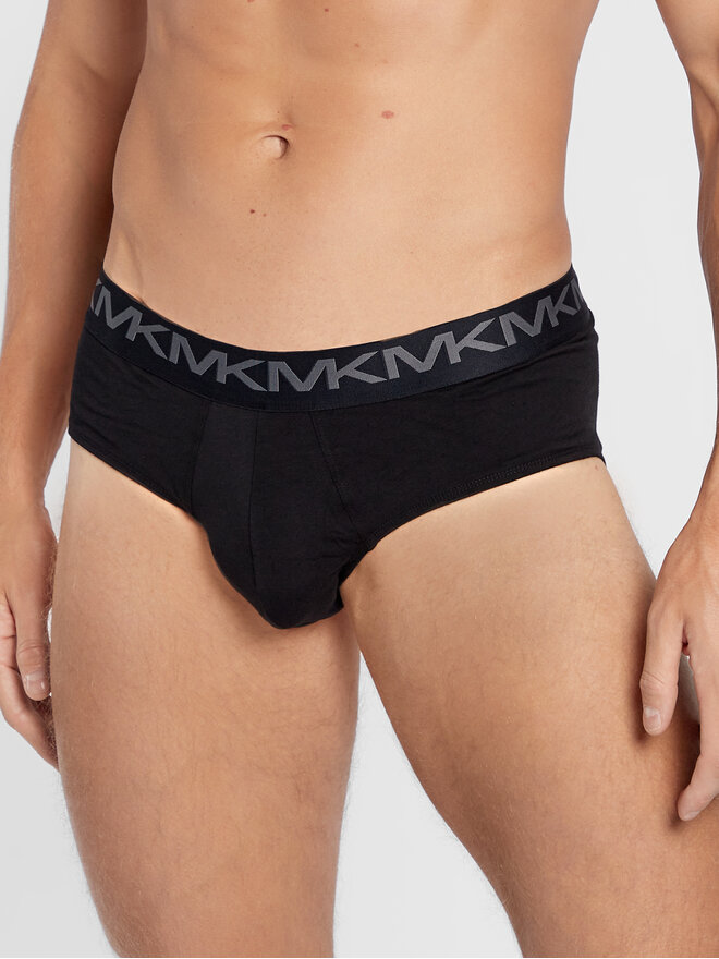 Michael Kors Michael Kors Σετ σλιπ 3 τμχ. 6BR1L10033 Μαύρο
