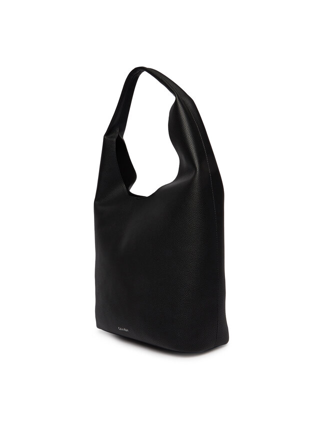 Calvin Klein Handtasche Calvin Klein Slouchy Pebble Medium Bag LV04F3596G Schwarz