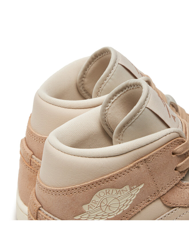 Nike Sneakersy Nike Air Jordan 1 Mid Se FJ3448 200 Écru