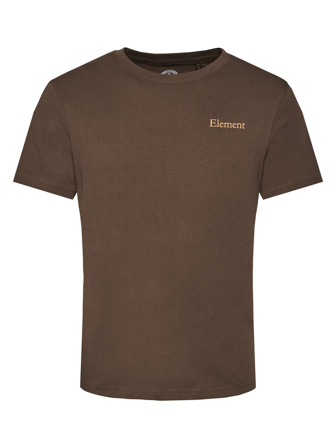 Element Element Majica Sbxe Prevent ELYZT00488 Rjava Regular Fit