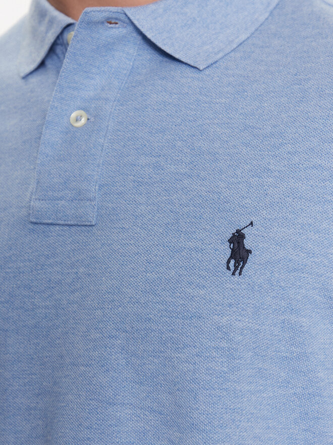 Polo Ralph Lauren Polo Ralph Lauren Поло 710666998007 Голубий Custom Slim Fit