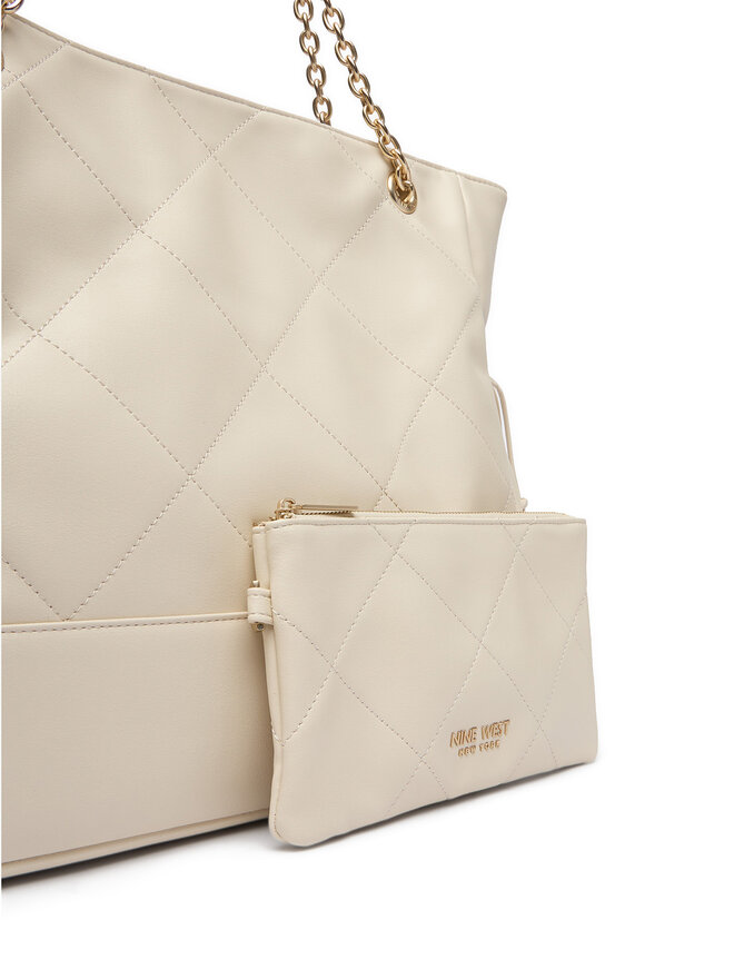 Nine West Handtasche Nine West EO-Bellis-LX10277 Écru