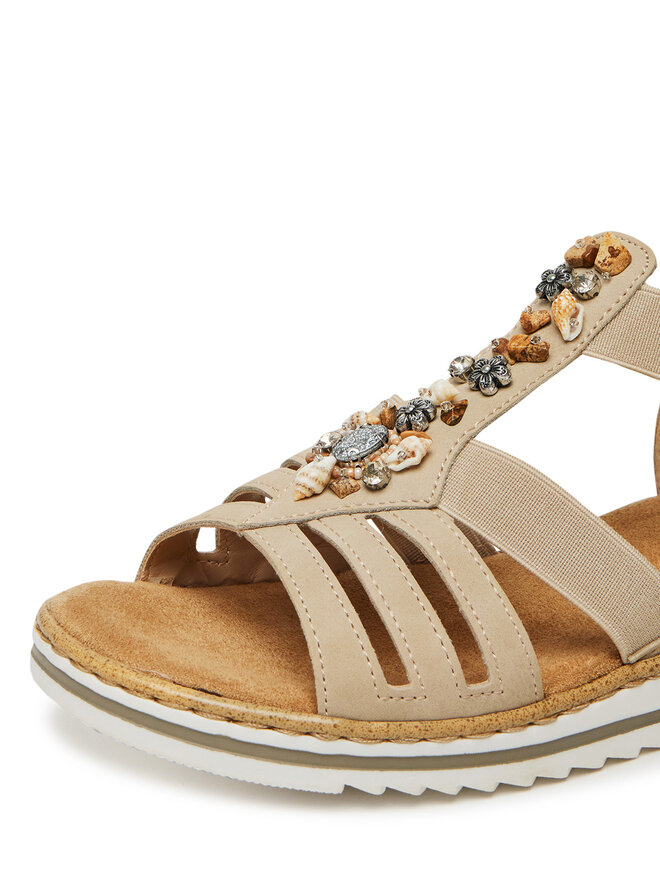 Rieker Sandalen Rieker V0649-62 Beige