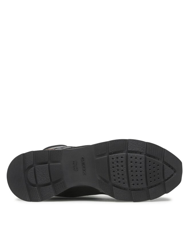 Geox Īsie zābaki Geox D New Aneko B Abx A D26LYA 085FU C9999 Melns