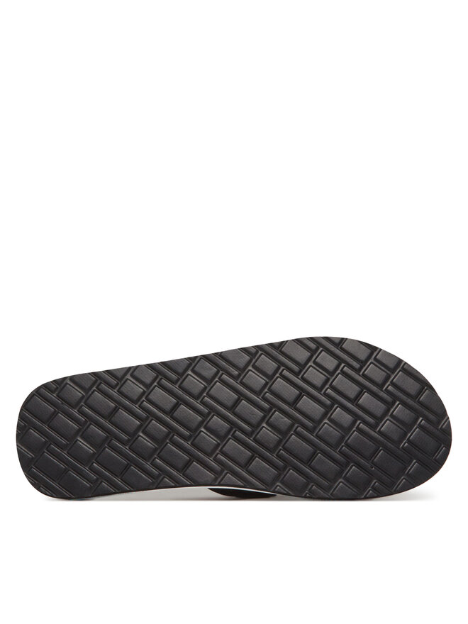 Tommy Hilfiger Infradito Tommy Hilfiger Corporate Hilfiger Beach FM0FM05436 Nero