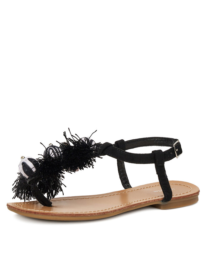 DeeZee Sandalen DeeZee F103-100 Schwarz