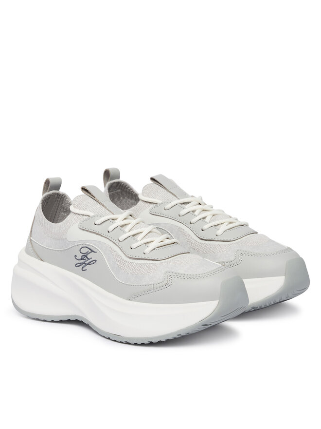 Tommy Hilfiger Sneakers Tommy Hilfiger TH Wave Runner FW0FW09484 Grau