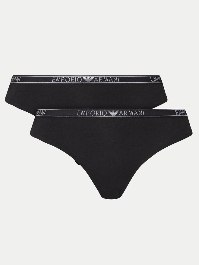 Emporio Armani Underwear Emporio Armani Underwear Набір з 2 пар бразилійських трусів 164752 4F223 00020 Чорний