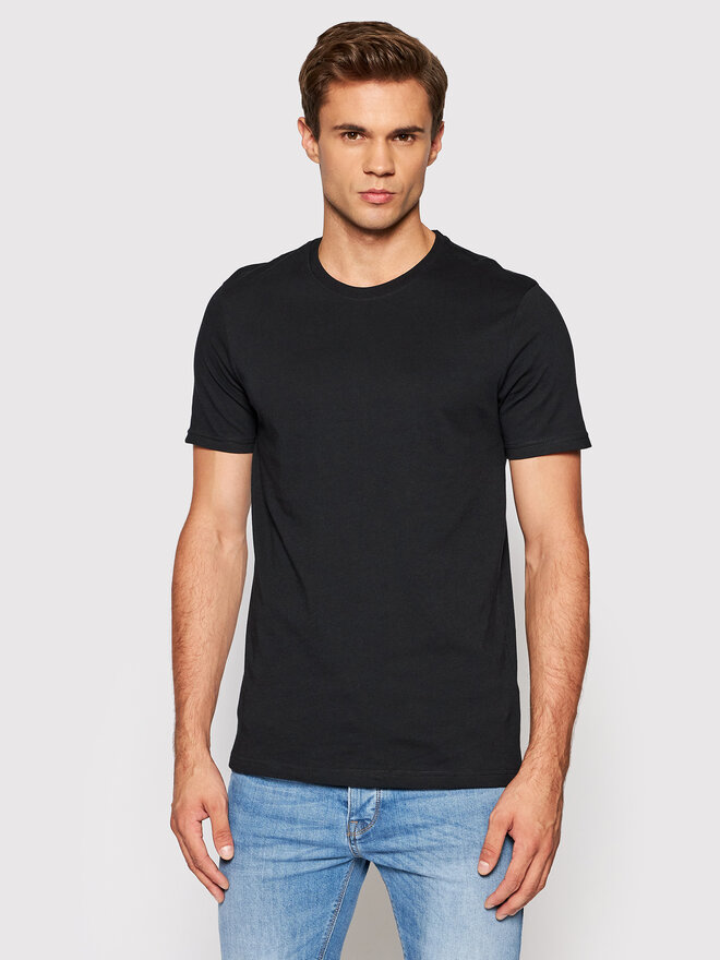 United Colors Of Benetton United Colors Of Benetton T-Shirt 3U53J1F15 Μαύρο Regular Fit