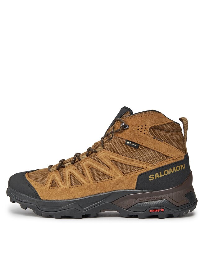 Salomon Scarpe da trekking Salomon X Ward Leather Mid GORE-TEX L47181800 Marrone