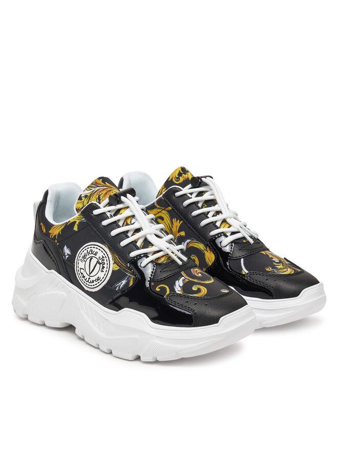 Versace Jeans Couture Sneakersy Versace Jeans Couture 78VA3SC7 Czarny