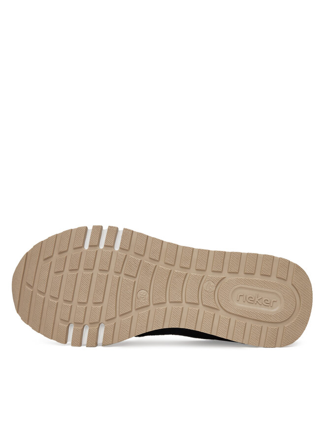 Rieker Półbuty Rieker 49042-00 Czarny