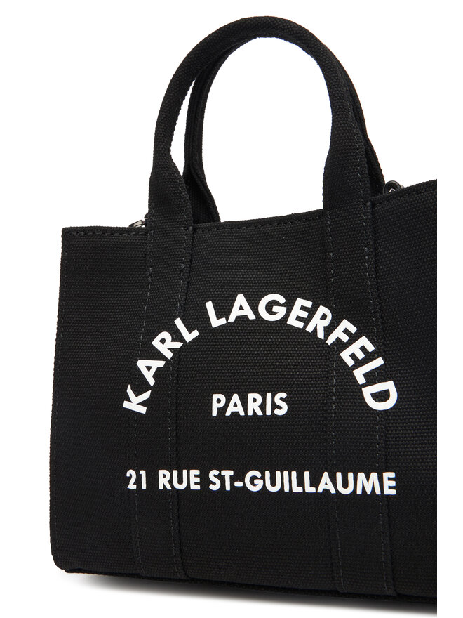 KARL LAGERFELD Handtasche KARL LAGERFELD A3W50118 Schwarz