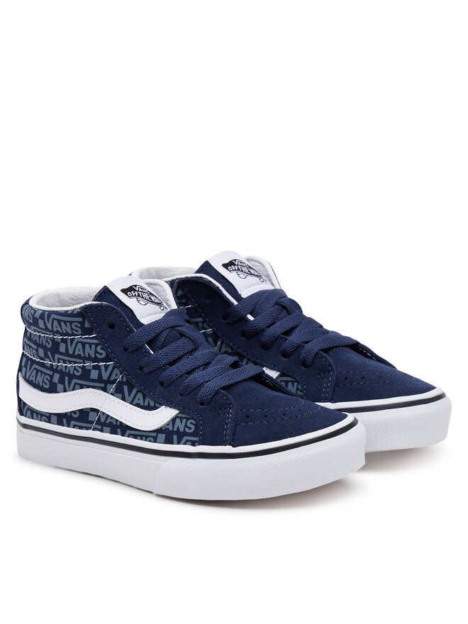 Vans Sneakers aus Stoff Vans SK8-Mid Reissue VN000CZ4BLU1 Dunkelblau