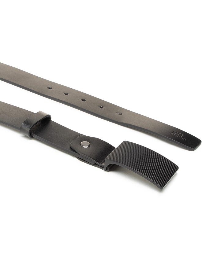 Semi Line Ζώνη Ανδρική Semi Line P8233-0 Μαύρο