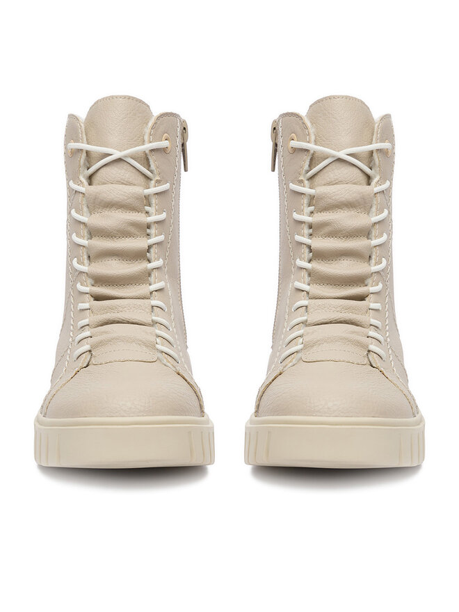 Rieker Schnürschuhe Rieker Y3420-61 Beige