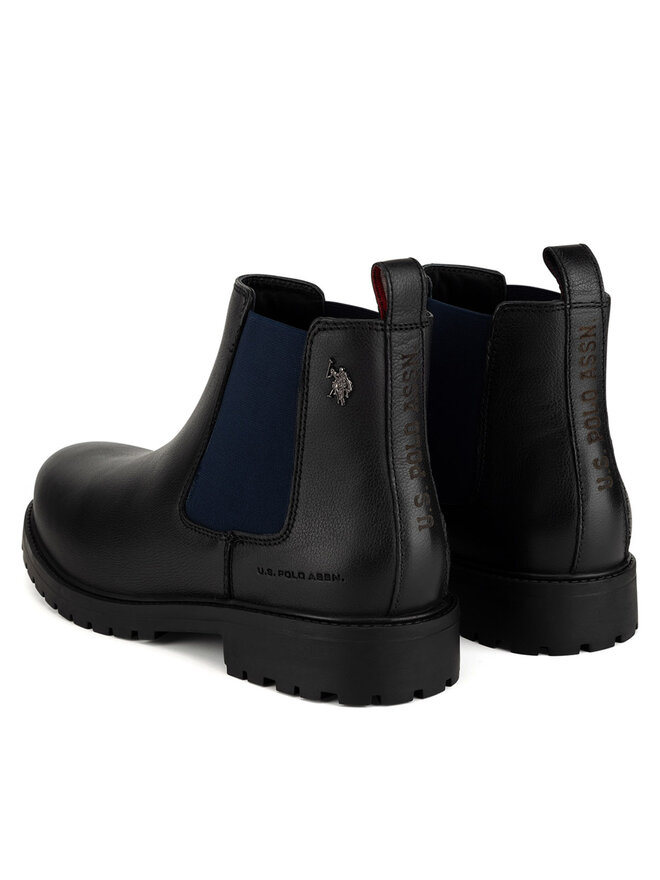 U.S. Polo Assn. Боти тип челси U.S. Polo Assn. YUMI001M/DLE1 Черен