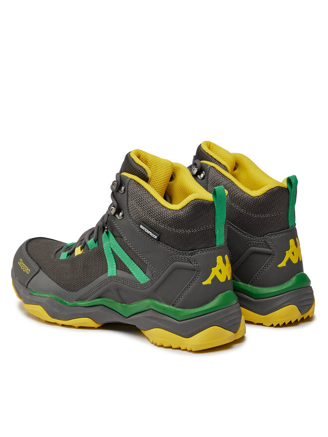 Kappa Schnürstiefeletten Kappa Kombat Thunder Md Wp 341F7LW Grau