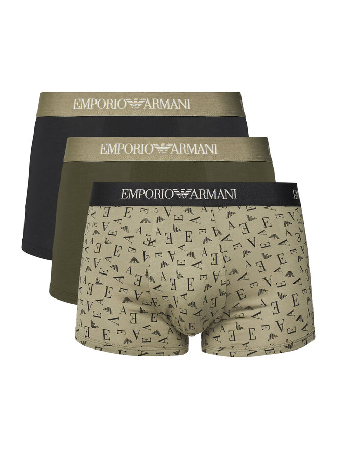 Emporio Armani Underwear Emporio Armani Underwear Σετ μποξεράκια 3 τμχ EM000260 AF10800 MC112 Πράσινο