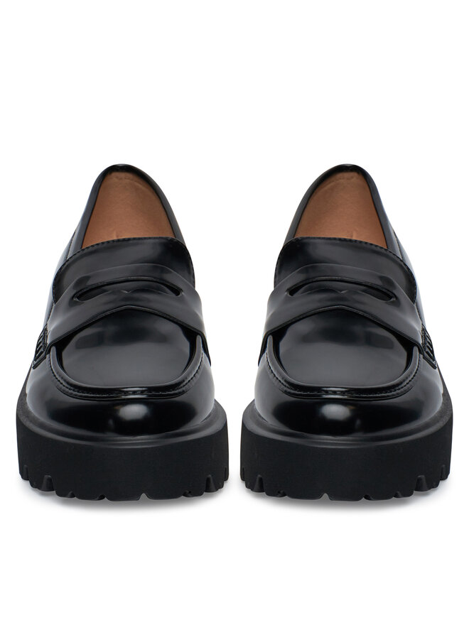 DeeZee Loafersy DeeZee 3976-1 Czarny