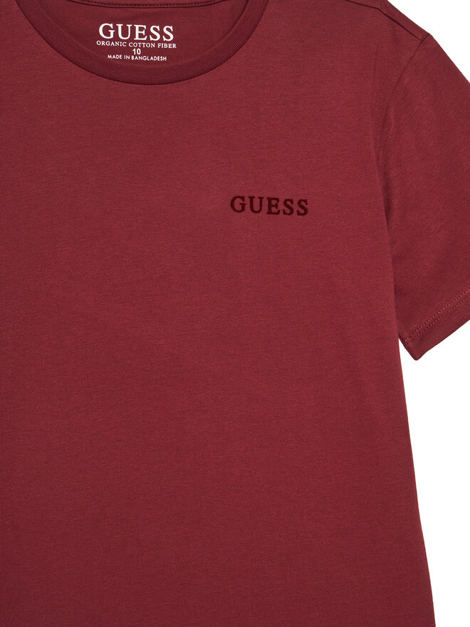 Guess Guess Marškinėliai L5YI39 K8HM4 Vyšninė Regular Fit