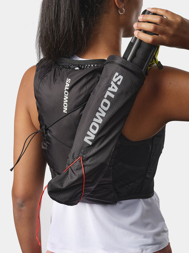 Salomon Kamizelka biegowa Salomon Active Skin 4 LC2178800 Czarny