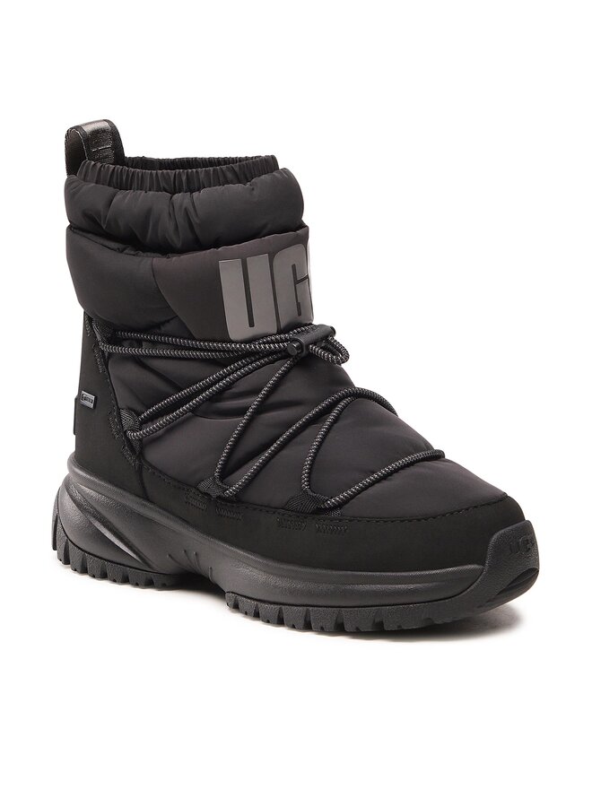 Sniego batai Ugg W Yose Ruffer Mid 1131978 Juoda | eavalyne.lt