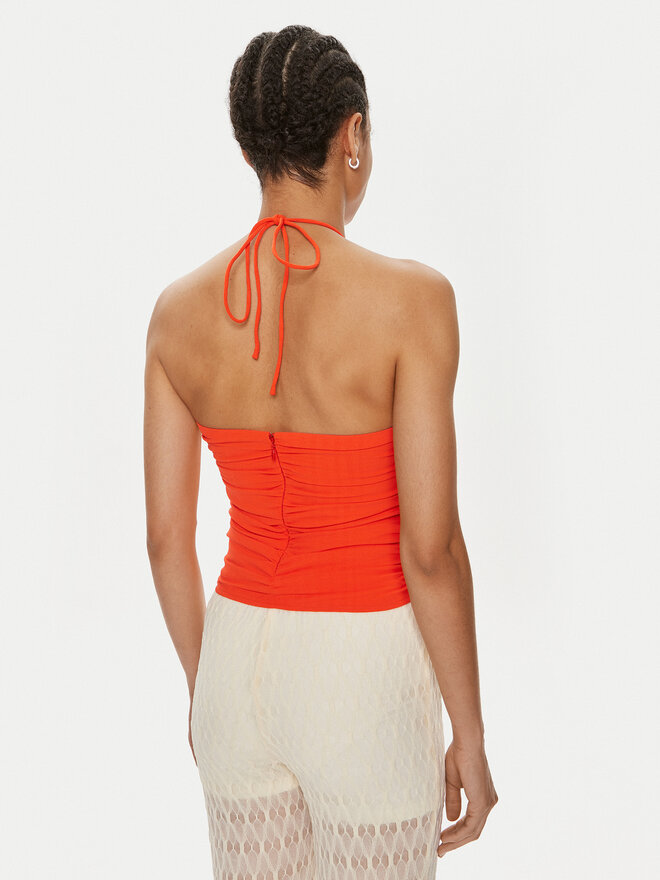 Gestuz Gestuz Top Alicia 10909080 Orange Slim Fit