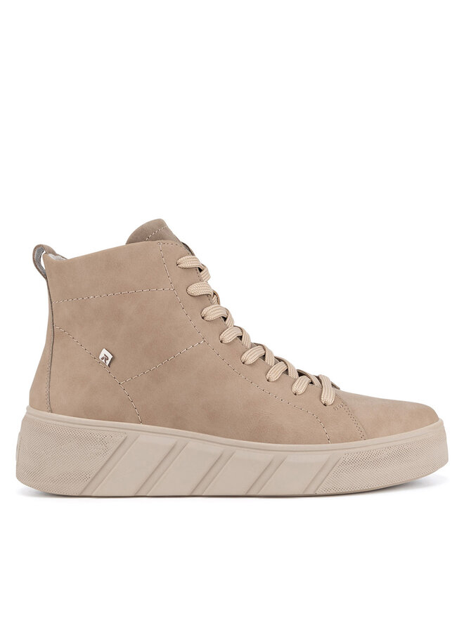 Rieker Revolution Lifestyle Botki Rieker Revolution Lifestyle W0561-20 Beżowy