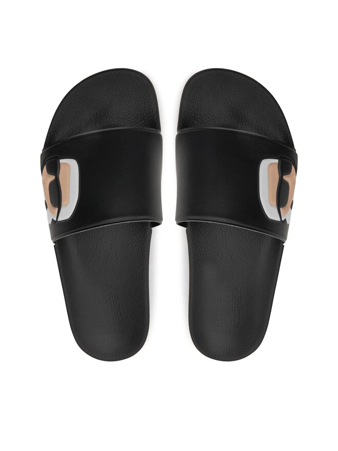 KARL LAGERFELD Klapki KARL LAGERFELD KL70005N Czarny