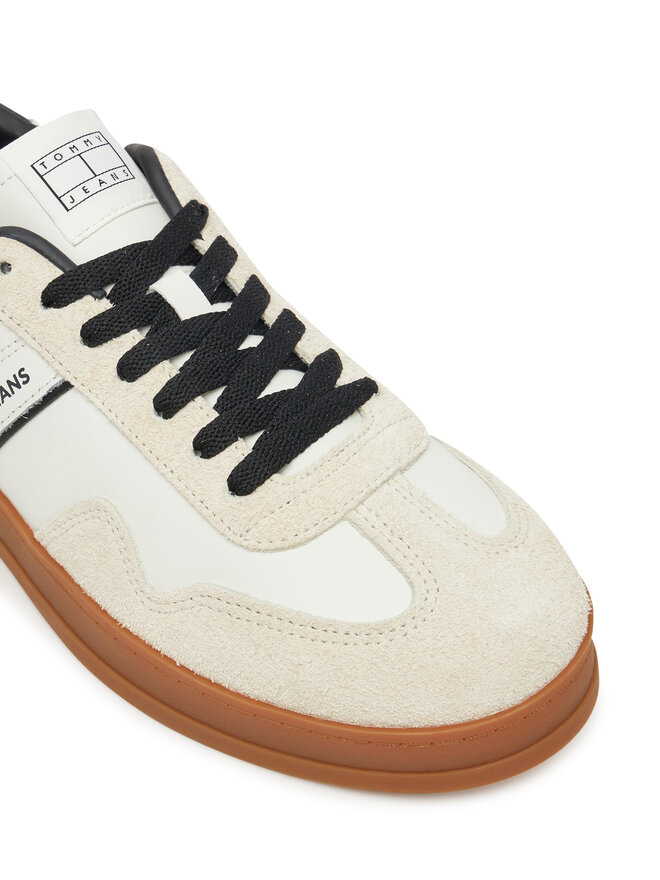 Tommy Jeans Снікерcи Tommy Jeans The Greenwich Leather EM0EM01587 Écru