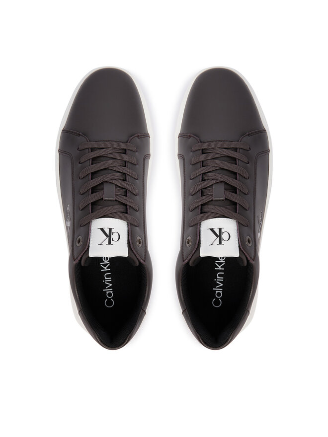Calvin Klein Sneakers Calvin Klein Chunky Cupsole Mono Lth YM0YM01317 Braun
