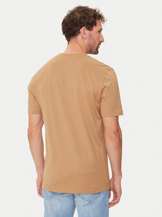 BOSS BOSS Camiseta Tiburt 388 50512132 Beis Regular Fit