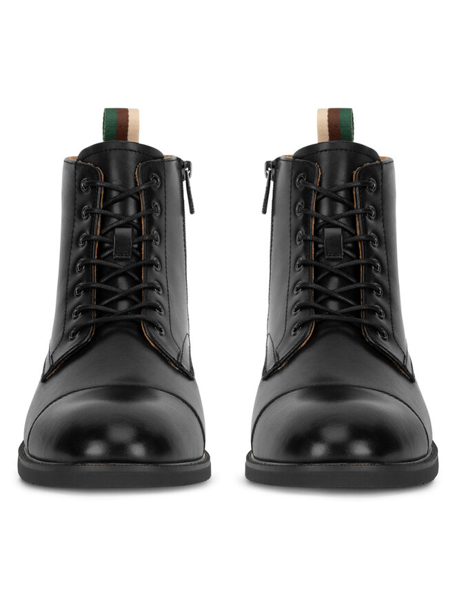 GINO ROSSI Schnürschuhe Gino Rossi DANTE-06 124AM Schwarz